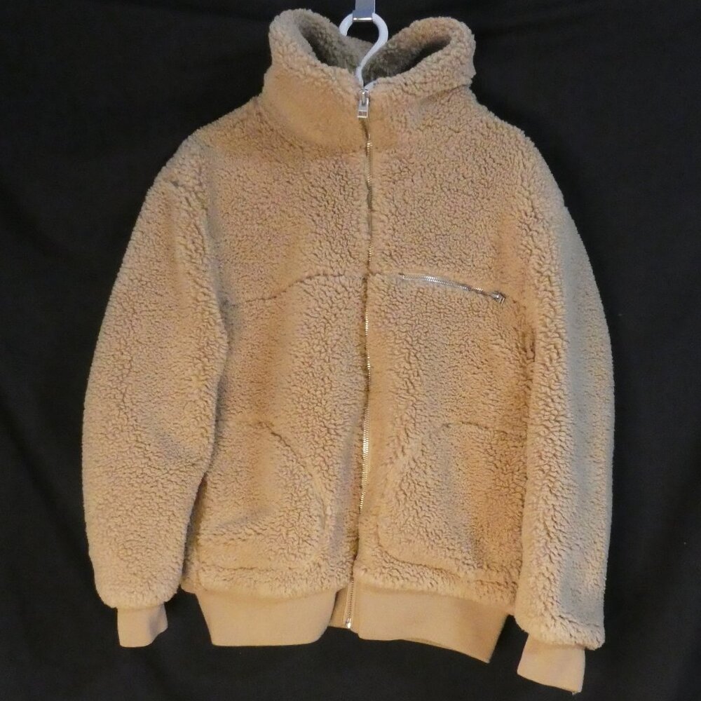 Wilfred Teddy Jacket in Camel